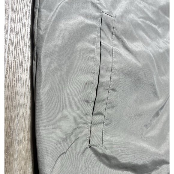 US Polo Assn Beige Fleece Lined Harrington Bomber Jacket - Men’s Large - Picture 8 of 16